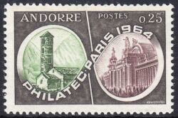 1964  Briefmarkenausstellung "PHILATEC `64"