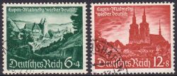 1940  Wiedereingliederung der Gebiete von Eupen