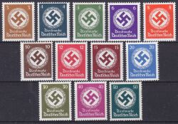 1942/44  Dienstmarken für Landes- u. Regierungsbehörden
