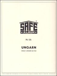 Safe Vordruckalbum - Ungarn 1961 - 1974