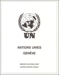 Lindner Vordruckalbum - UNO Genf 1969 - 1992