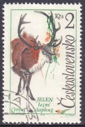1963  Jagdbare Tiere: Rothirsch