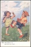 Künstlerkarte - Fanziska Schenkel - Hans hat Hosen...