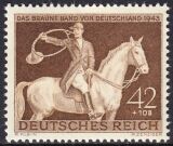 1943  Galopprennen "Das Braune Band von...