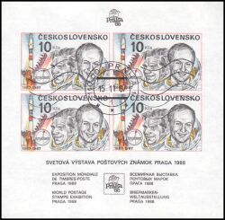 1987  Internationale Briefmarkenausstellung PRAGA `88
