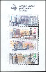 1988  Internationale Briefmarkenausstellung PRAGA `88
