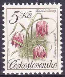 1991  Naturschutz: Geschtzte Flora - Schachbrettblume
