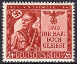1943  20. Jahrestag des Marsches zur Feldherrnhalle in München