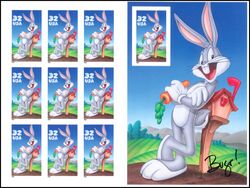 1997  Bugs Bunny - Folienblatt