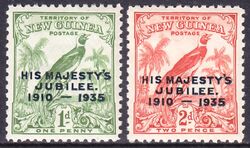 Neuguinea 1935  Regierungsjubilum von Knig George V.