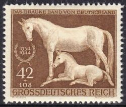 1944  Galopprennen "Das Braune Band von Deutschland"