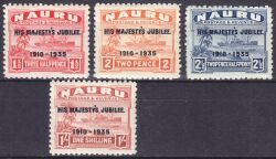 Nauru 1935  Regierungsjubiläum von König George V.