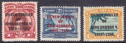 Cook-Inseln 1935  Regierungsjubilum von Knig George V.