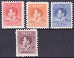 Nauru 1937  Krnung von Knig George VI.