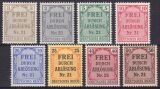 1903  Zähldienstmarken für Preußen