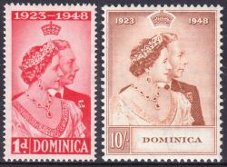 Dominica 1948  Silberhochzeit des Königspaares