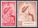 Dominica 1948  Silberhochzeit des Königspaares