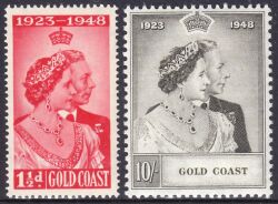 Goldküste 1948  Silberhochzeit des Königspaares