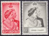 Goldküste 1948  Silberhochzeit des Königspaares