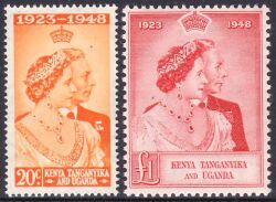 Ostafrik. Gemeinschaft 1948  Silberhochzeit des Königspaares