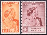 Rhodesien 1948  Silberhochzeit des Königspaares