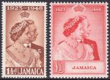 Jamaika 1948  Silberhochzeit des Königspaares