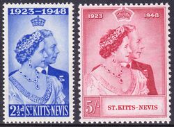 St. Kitts 1949  Silberhochzeit des Knigspaares