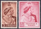 Trinidad & Tobago 1948  Silberhochzeit des...