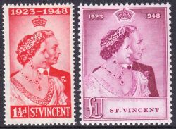 St. Vincent 1948  Silberhochzeit des Königspaares