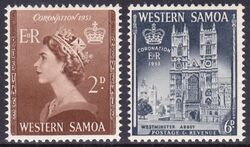 Samoa 1953  Krnung von Knigin Elisabeth II.