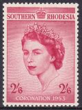 Rhodesien 1953  Krönung von Königin Elisabeth II.