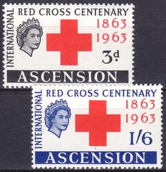 Ascension 1963  100 Jahre Internationales Rotes Kreuz