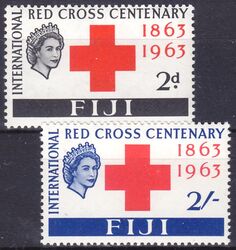 Fidschi-Inseln 1963  100 Jahre Internationales Rotes Kreuz