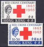 Hongkong 1963  100 Jahre Internationales Rotes Kreuz