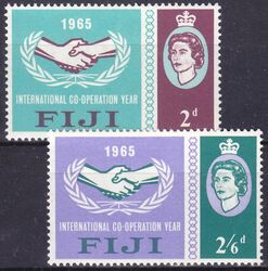 Fidschi-Inseln 1965  Internationales Jahr der Zusammenarbeit