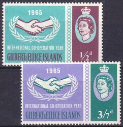 Gilbert-Inseln 1965  Internationales Jahr der Zusammenarbeit