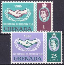 Grenada 1965  20 Jahre Vereinte Nationen (UNO)