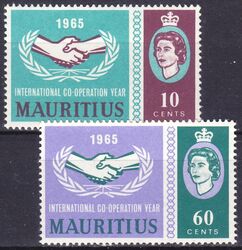 Mauritius 1965  Internationales Jahr der Zusammenarbeit