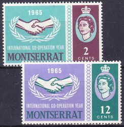 Montserrat 1965  20 Jahre Vereinte Nationen (UNO)