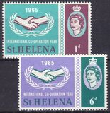 St. Helena 1965  Internationales Jahr der Zusammenarbeit