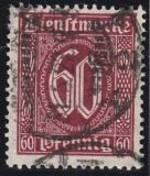 1921  Dienstmarke: Wertziffern