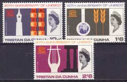 Tristan da Cunha 1966  20 Jahre UNESCO