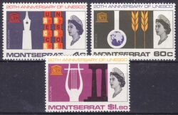 Montserrat 1966  20 Jahre UNESCO