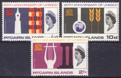 Pitcairn-Inseln 1966  20 Jahre UNESCO