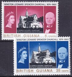 Guyana 1966  Winston Spencer Churchill
