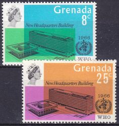 Grenada 1966  Neues Verwaltungsgebude der WHO