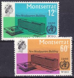 Montserrat 1966  Neues Verwaltungsgebude der WHO