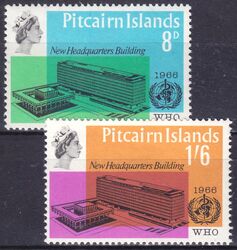 Pitcairn-Inseln 1966  Neues Verwaltungsgebude der WHO