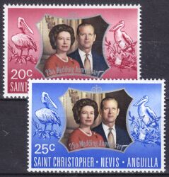 St. Christopher 1972  Silberhochzeit des Königspaares
