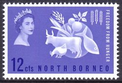 Nordborneo 1963  Kampf gegen den Hunger